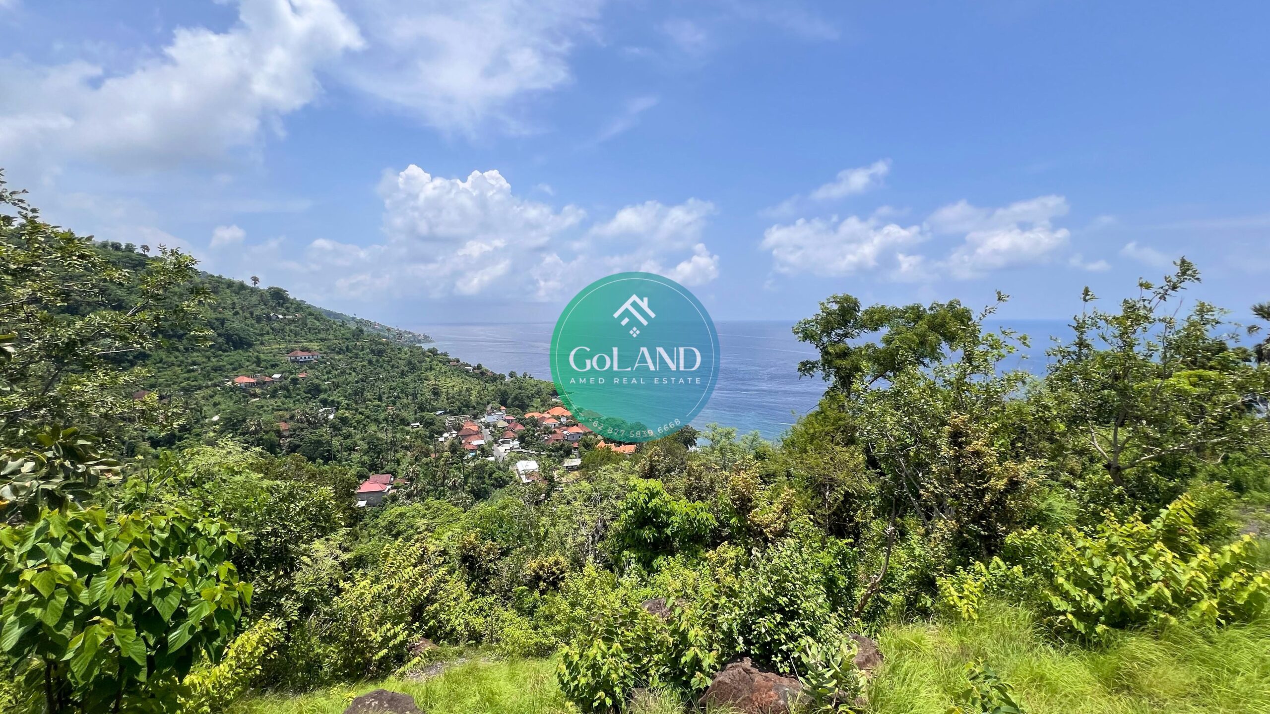 Land with unblocked Ocean & Hill views for Sale in Amed