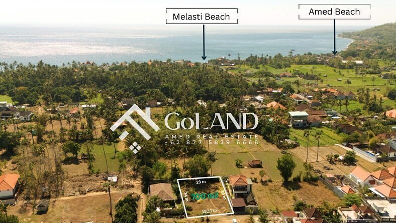 7 Are Freehold Land for Sale in Melasti, Amed